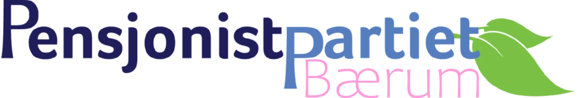 Pensjonistpartiet i Bærum logo